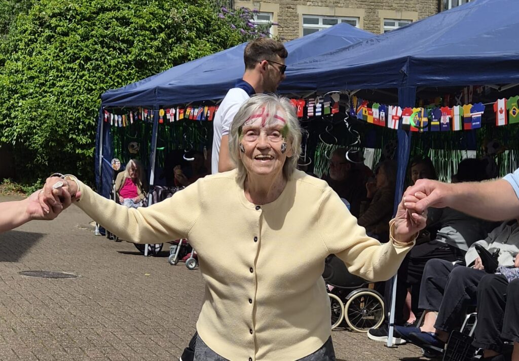 Somerset care home Catherine House welcomed relatives and the Frome community for a World Cup-themed open day with food, football and live music.