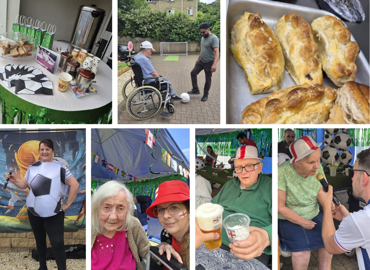 Somerset Care Home Creates Afternoon of Connection Through Football-Themed Event